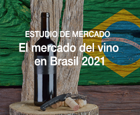 Estudio de mercado. El mercado del vino en Brasil 2021